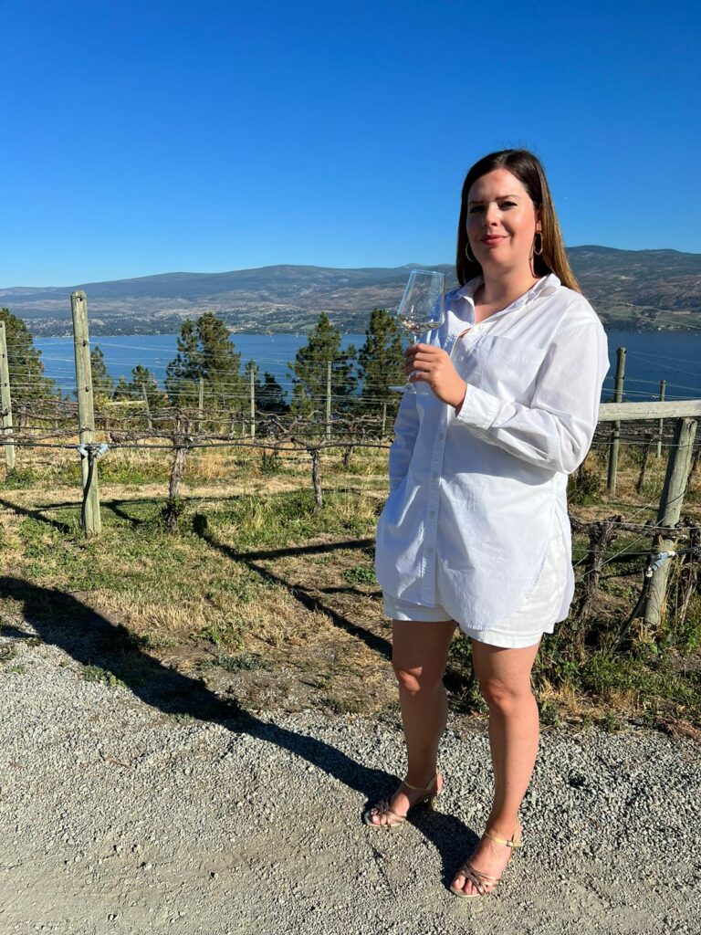 Loving the wine vibe at Mission Hill Estate Family, West Kelowna