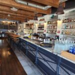 sea food restaurant, downtown Kelowna. BC wine.